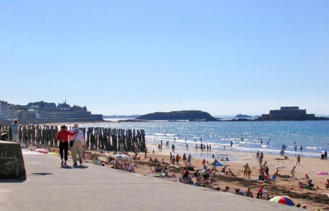 Saint Malo Bel Appartement Neuf Pres Gare Plage Sillon Intramuros Parking Prive Eksteriør billede